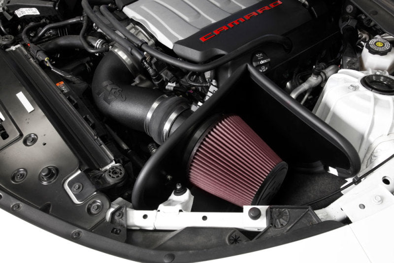 K&N 2016 Chevy Camaro SS V8-6.2L Aircharger Performance Intake-thumbmail-5