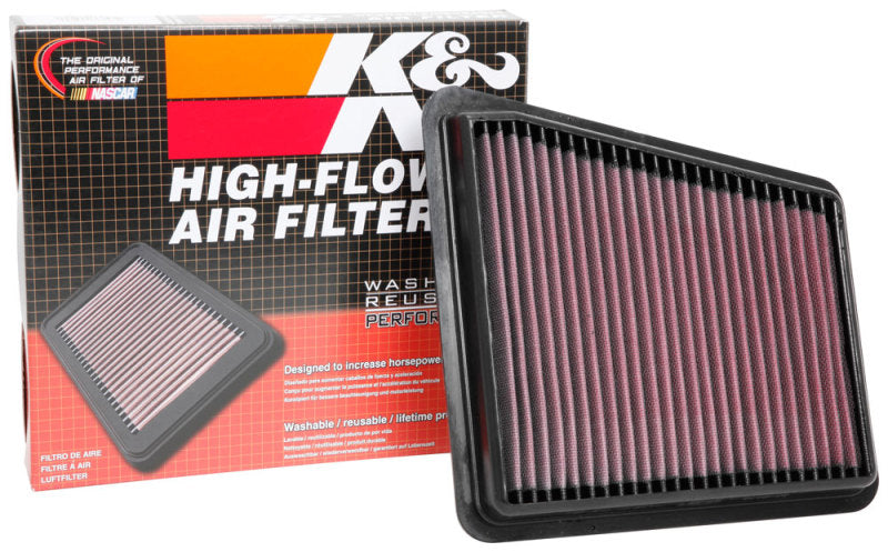 K&N 2018 Kia Stinger L4-2.0L F/I Replacement Drop In Air Filter-thumbmail-14