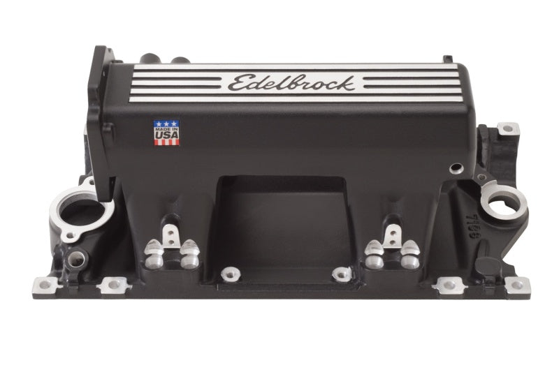 Edelbrock Manifold EFI Pro-Flo XT SB Chevy Etec/Vortec Heads w/ Black Finish-thumbmail-2