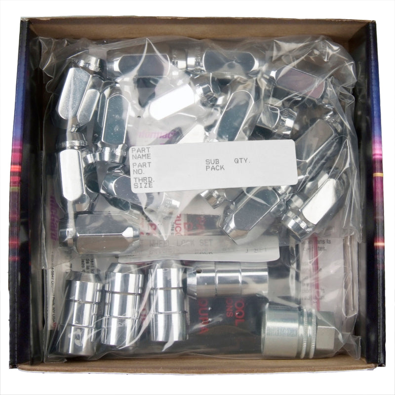 McGard 5 Lug Hex Install Kit w/Locks (Cone Seat Nut) 9/16-18 / 13/16 Hex / 1.75in. L - Chrome-thumbmail-7