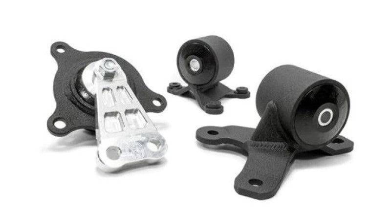 Innovative 02-05 Civic K-Series Black Steel Mounts 95A Bushings (Not K24 Trans)-thumbmail-1