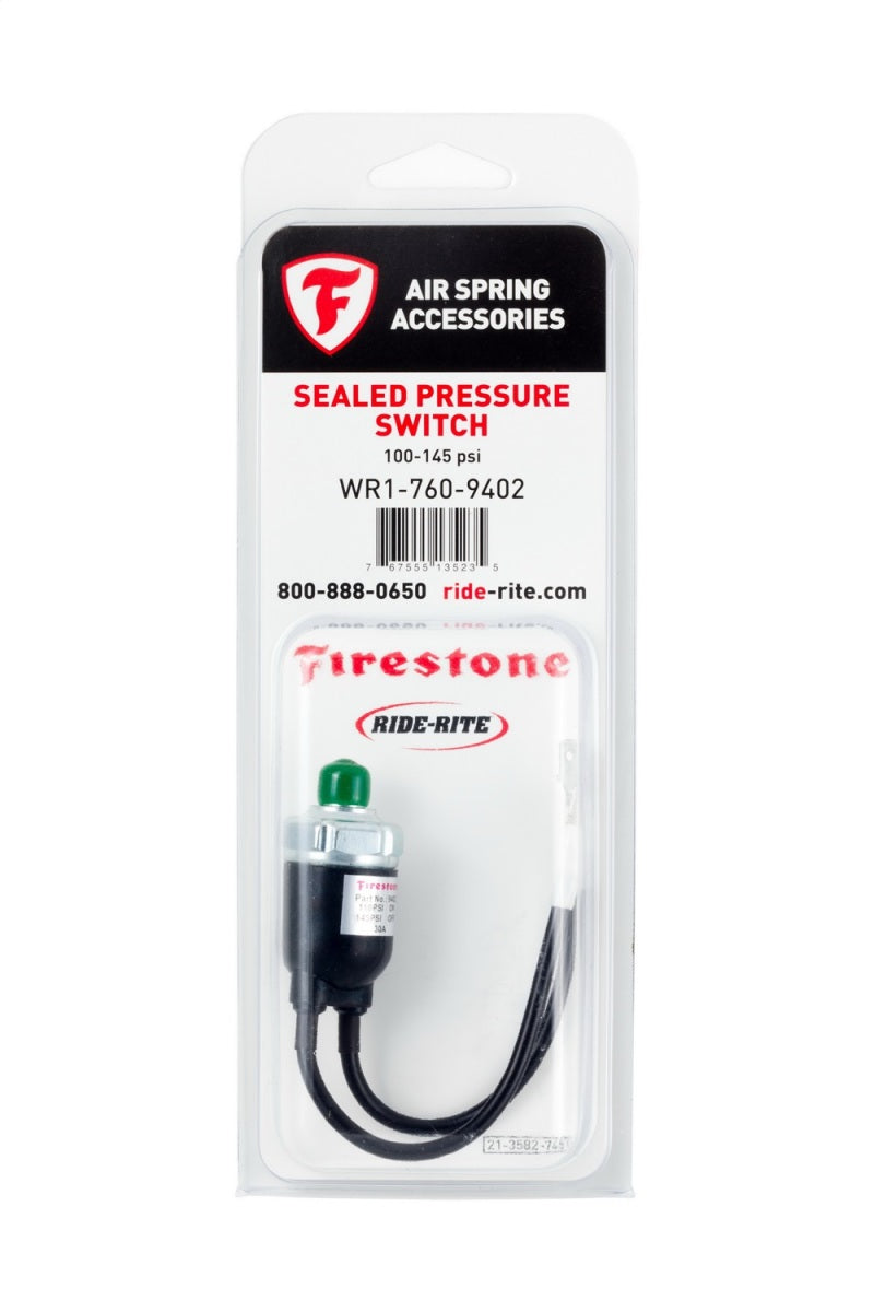 Firestone Sealed Air Pressure Switch 110-145 PSI - Single (WR17609402)-thumbmail-2