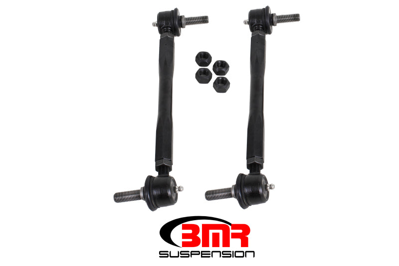 BMR 05-14 S197 Mustang Front Sway Bar End Link Kit - Black-thumbmail-2