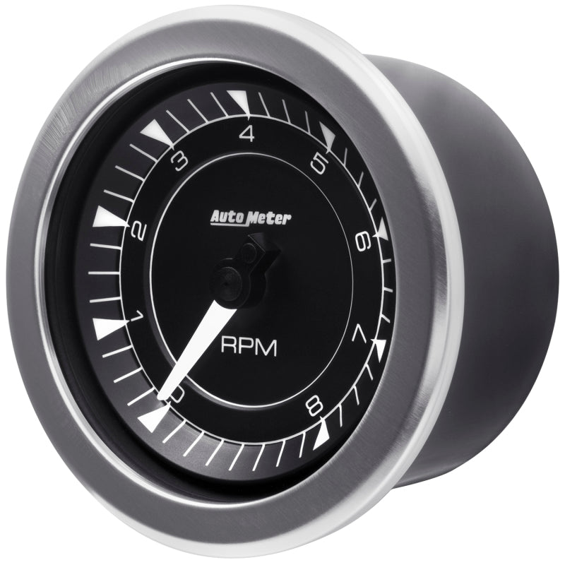 Autometer Chrono 3-3/8in 10k RPM In Dash Tachometer Gauge-thumbmail-6