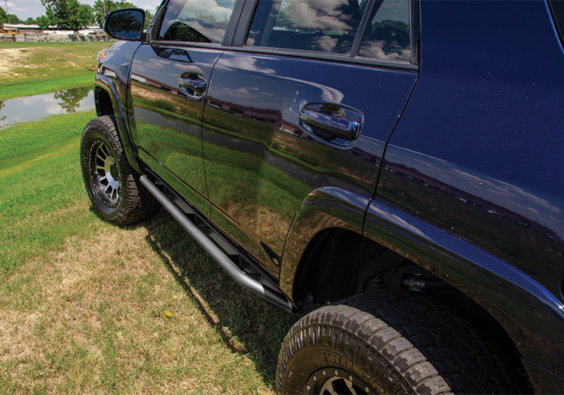 N-Fab Trail Slider Steps 15-20 Chevy/GMC Colorado/Canyon Crew Cab All Beds - SRW - Textured Black-thumbmail-4