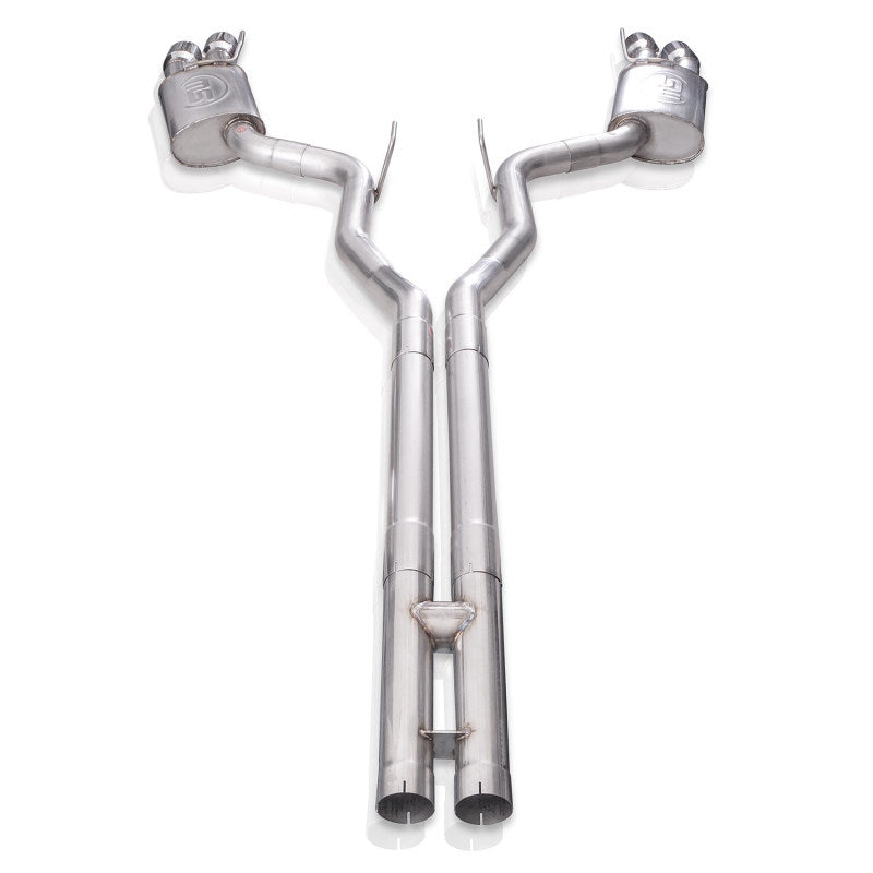 Stainless Works 18+ Ford Mustang GT Redline H-Pipe Performance Connect Cat-Back Exhaust-thumbmail-4