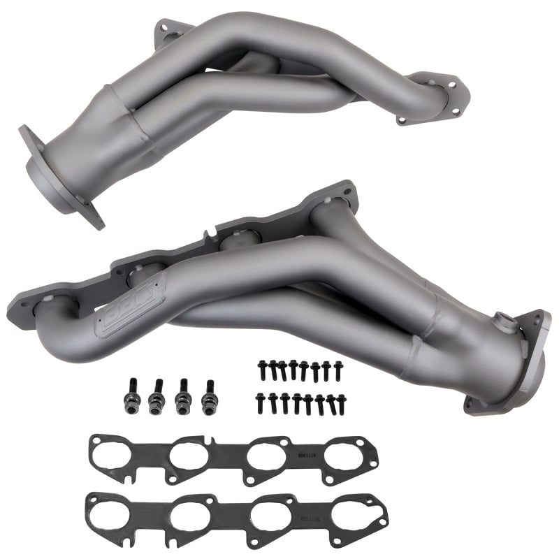 BBK 11-20 Dodge Challenger Hemi 6.4L Shorty Tuned Length Exhaust Headers - 1-7/8in Titanium Ceramic-thumbmail-6