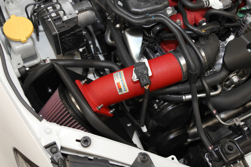K&N 08-11 WRX/STi 2.5L H4 Red Typhoon Short Ram Intake-thumbmail-5