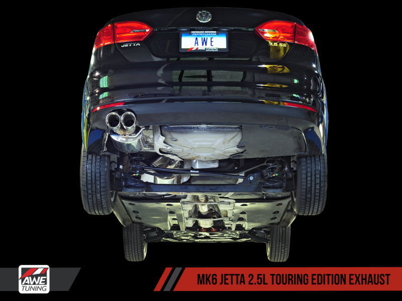 AWE Tuning Mk6 Jetta 2.5L Touring Edition Exhaust - Polished Silver Tips-thumbmail-3