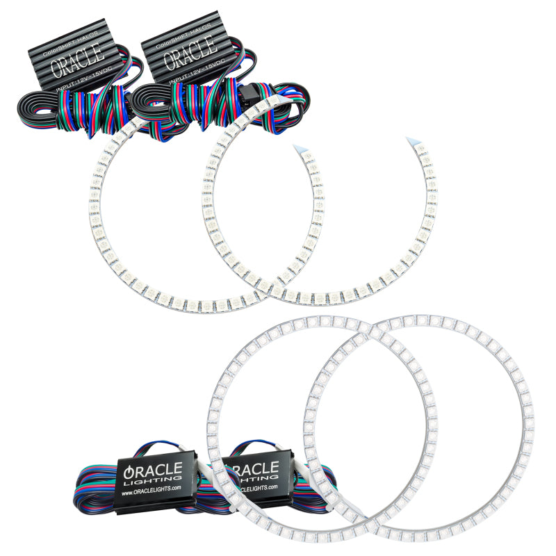 Oracle Mitsubishi Lancer/Evo 08-16 Halo Kit - ColorSHIFT w/o Controller-thumbmail-1