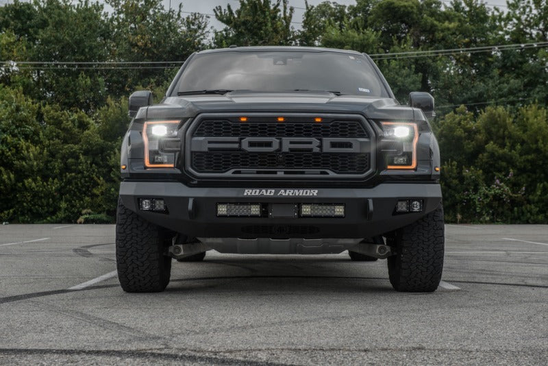 Road Armor 17-20 Ford Raptor Stealth Front Non-Winch Bumper - Tex Blk-thumbmail-8