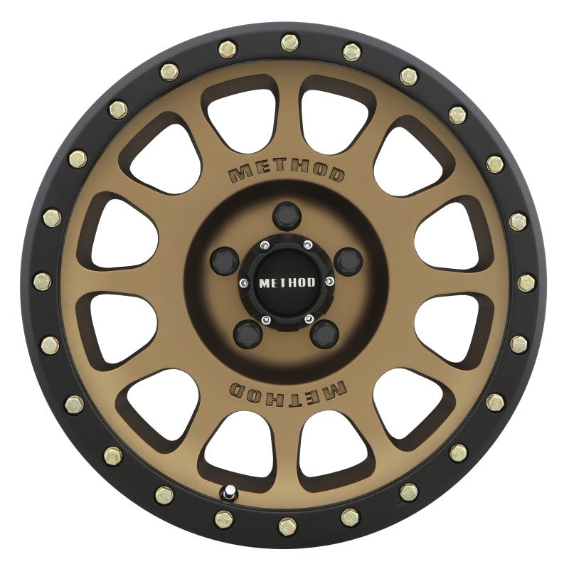 Method MR305 NV 18x9 0mm Offset 5x150 116.5mm CB Method Bronze/Black Street Loc Wheel-thumbmail-2