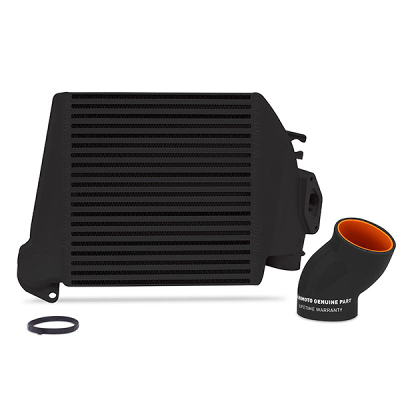 Mishimoto 08-14 Subaru WRX Top-Mount Intercooler Kit - Powder Coated Black & Black Hoses-thumbmail-2