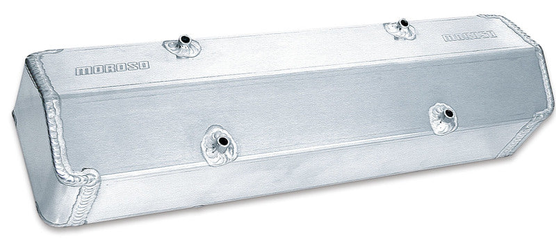 Moroso Chevrolet Small Block (w/Standard Bolt Pattern Heads) Valve Cover - Aluminum - Pair-thumbmail-1