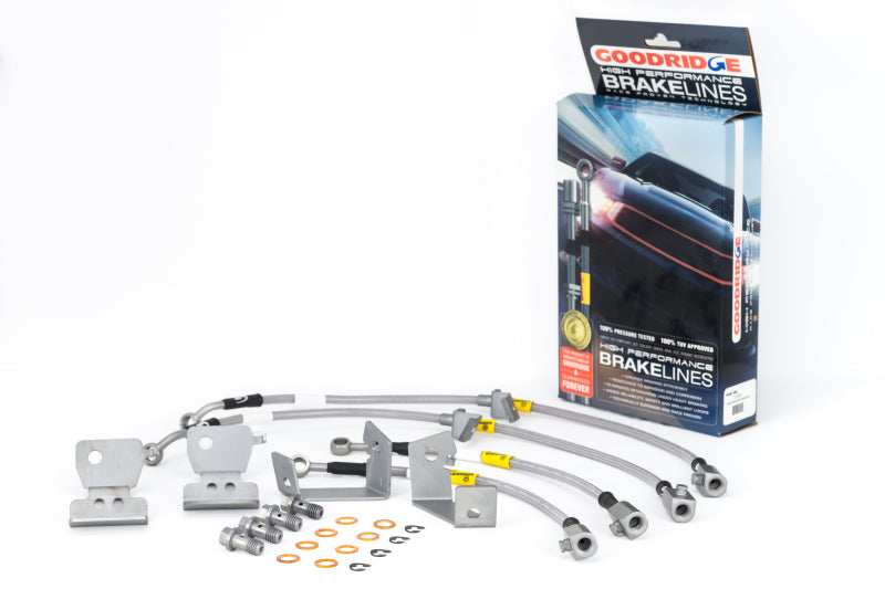 Goodridge 05-12 Ford Mustang w/ ABS Brake Lines-thumbmail-2