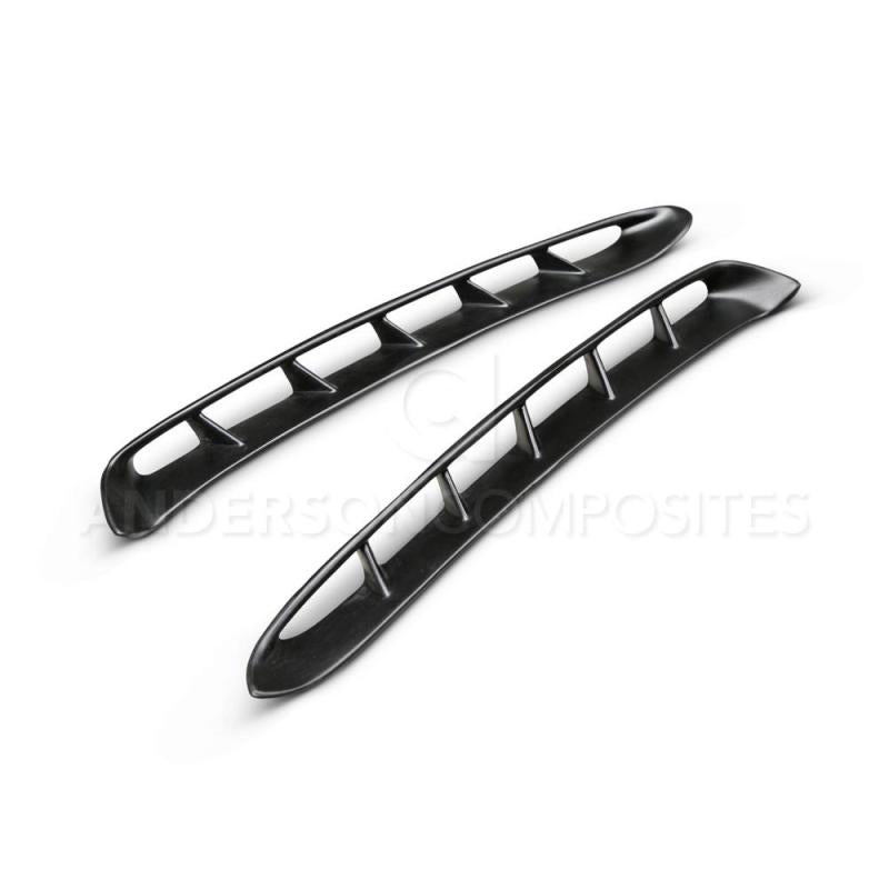 Anderson Composites 15-16 Ford Mustang GT350 Style Fiberglass Front Fenders-thumbmail-7