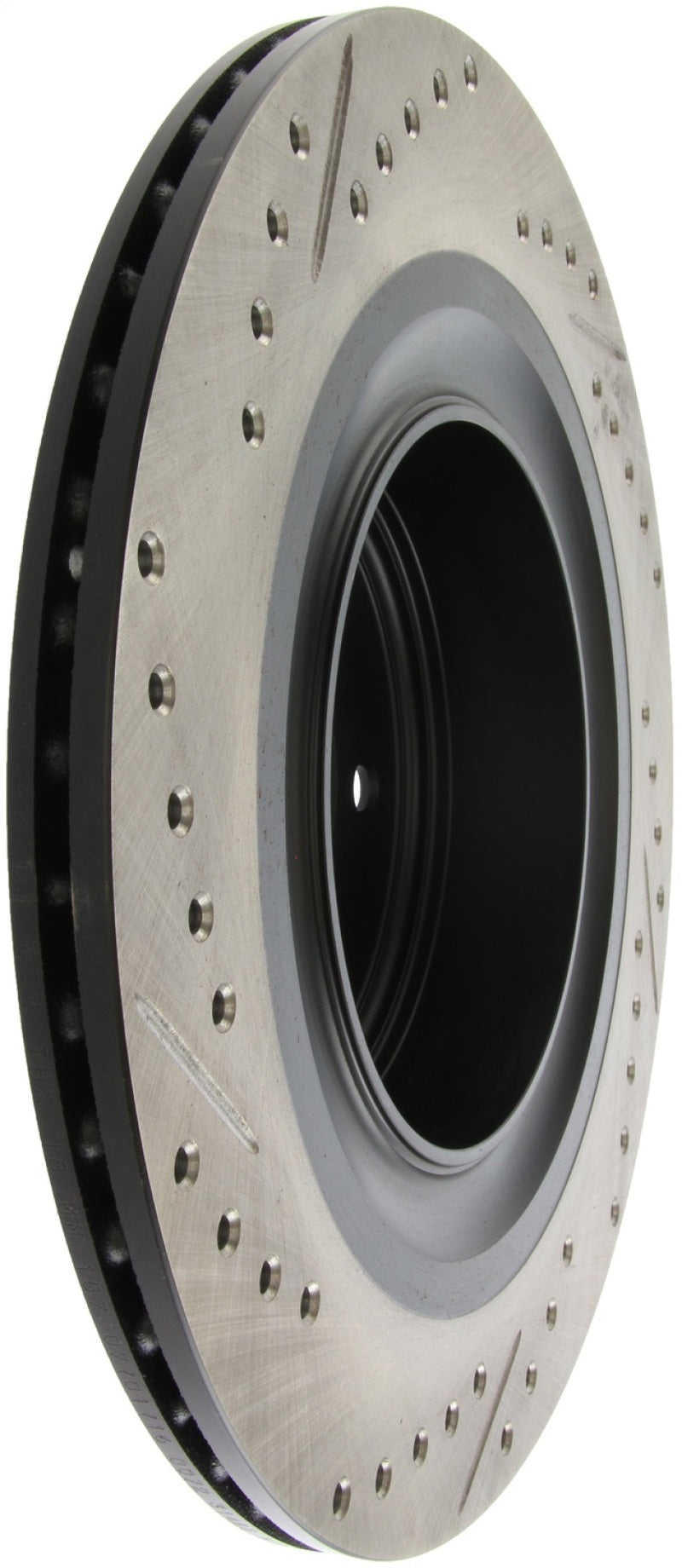 StopTech Infiniti G37 / Nissan 370Z SportStop Slotted & Drilled Rear Left Rotor-thumbmail-12