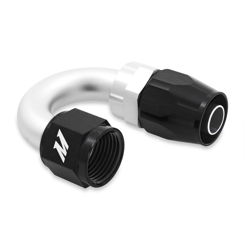 Mishimoto Aluminum -10AN 180 Degree Fitting - Black-thumbmail-2