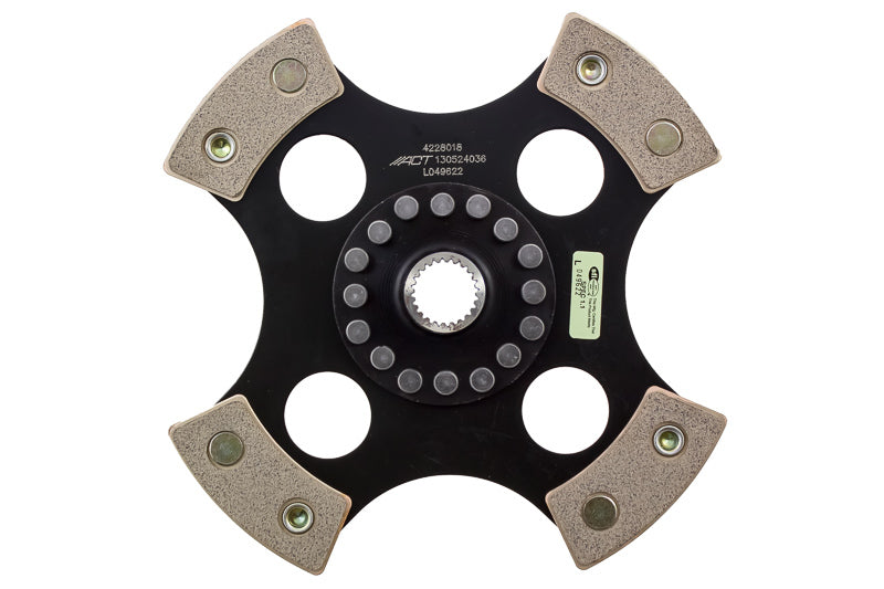 ACT 1991 Subaru Legacy 4 Pad Rigid Race Disc-thumbmail-1