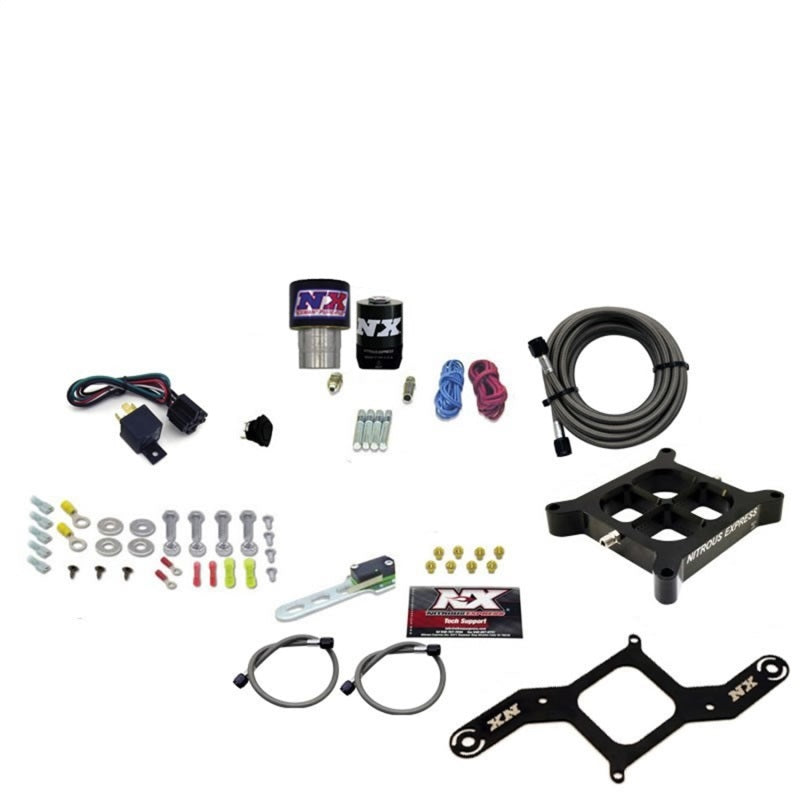 Nitrous Express Single Entry Crossbar RNC .178 4150 Flange Nitrous Kit (250-650HP) w/No Bottle-thumbmail-2