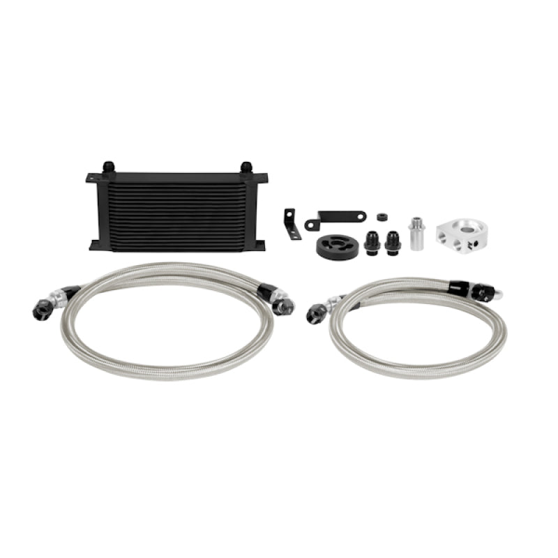 Mishimoto 08-14 Subaru WRX Oil Cooler Kit - Black-thumbmail-2
