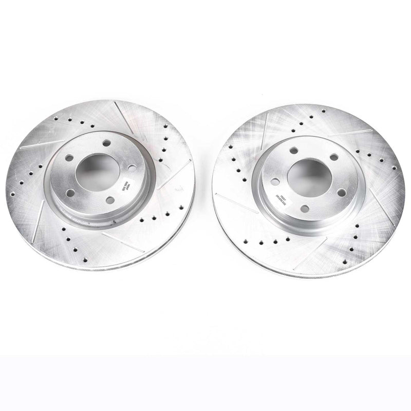 Power Stop 07-13 Mazda 3 Front Evolution Drilled & Slotted Rotors - Pair-thumbmail-2
