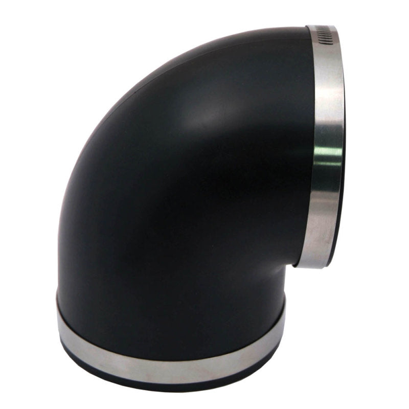 Spectre Coupler 4in. Elbow / 90 Degree (PVC) - Black-thumbmail-2