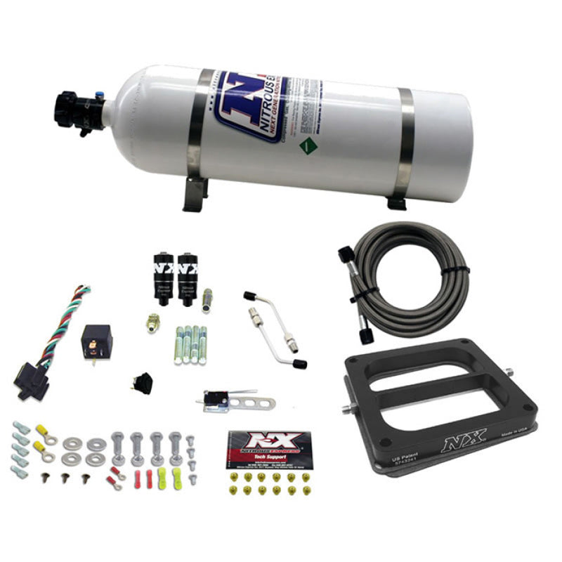 Nitrous Express Dominator Hitman Plus Nitrous Kit (50-200HP) w/15lb Bottle-thumbmail-2