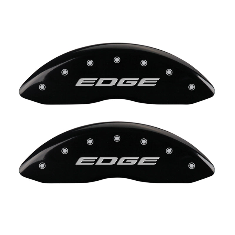 MGP 4 Caliper Covers Engraved Front & Rear EDGE/2015 Black finish silver ch-thumbmail-3