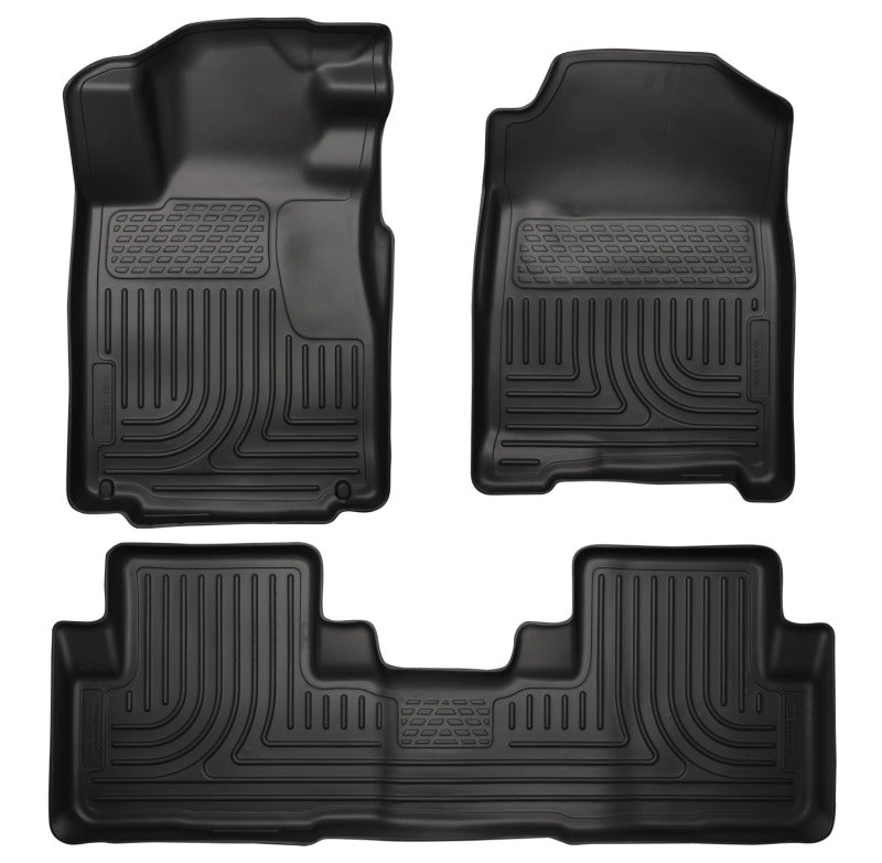 Husky Liners 04-10 Chevrolet Cobalt WeatherBeater Combo Black Floor Liners-thumbmail-2