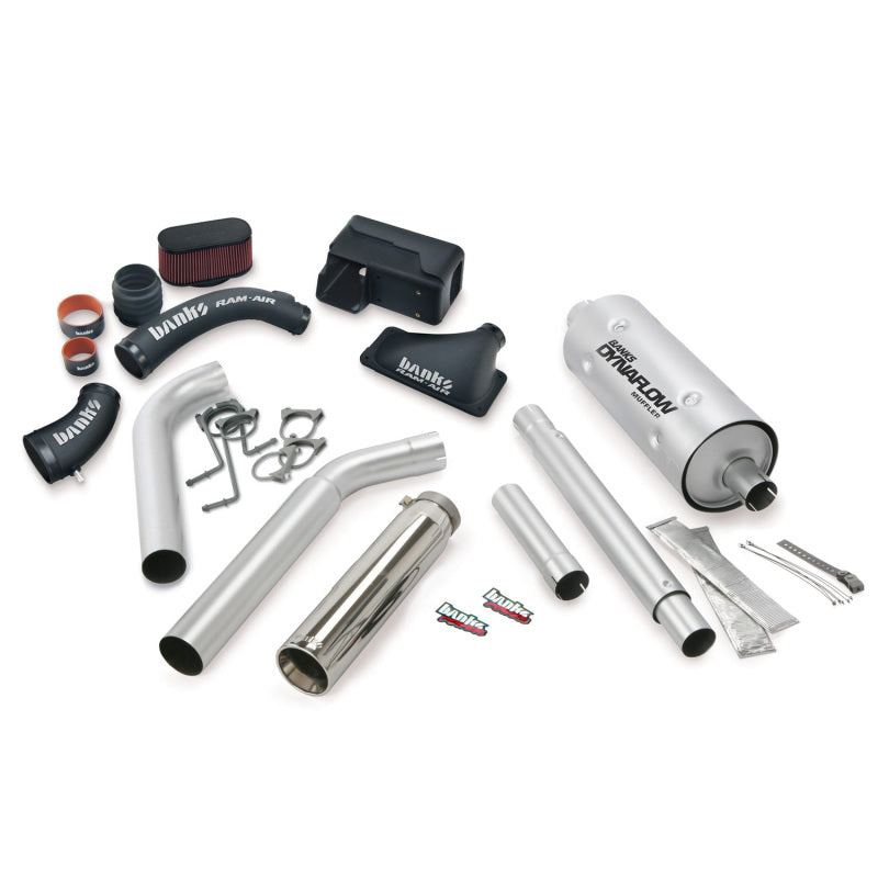 Banks Power 16-17 Ford 6.8L MH-A Stinger Bundle - SS Single Exhaust Left Exit w/ Chrome Tip-thumbmail-3