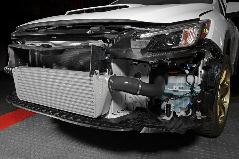Perrin 22-23 Subaru WRX Front Mount Intercooler Kit (Black Tubes & Silver Core)-thumbmail-22