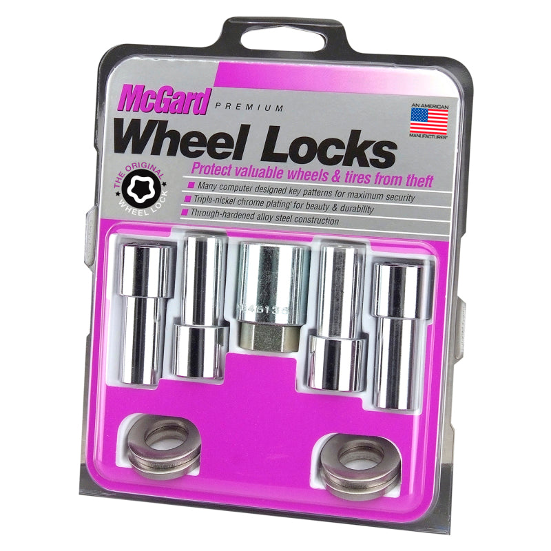 McGard Wheel Lock Nut Set - 4pk. (X-Long Shank) M12X1.5 / 13/16 Hex / 2.165in. Length - Chrome-thumbmail-6