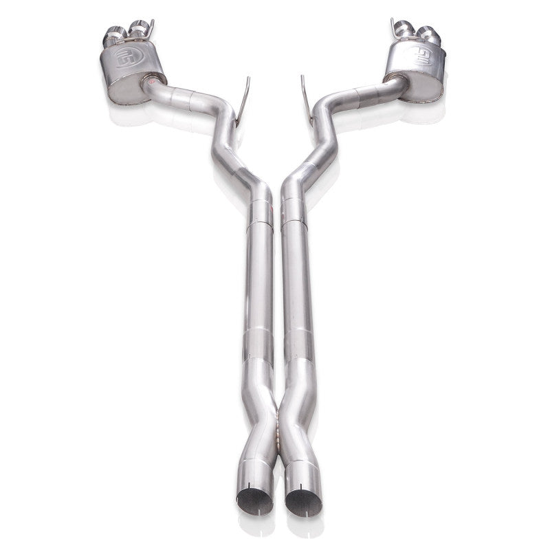 Stainless Works 18+ Ford Mustang GT Redline X-Pipe Performance Connect Cat-Back Exhaust-thumbmail-5