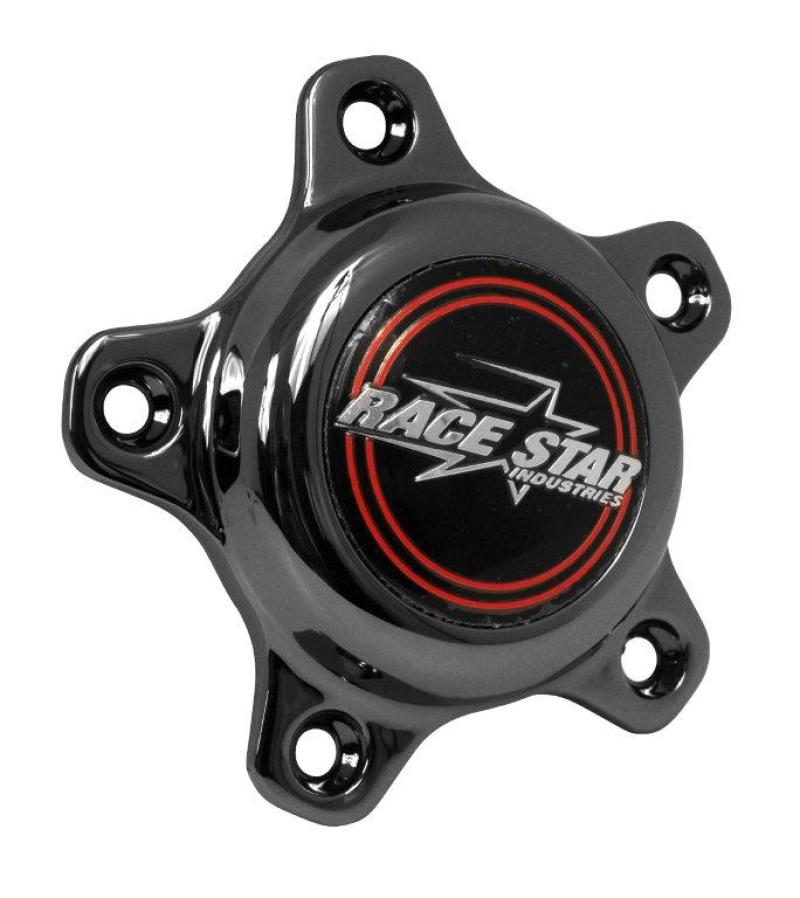 Race Star 5 Lug Cap Short Plastic Dark Star (incl. Medallion & Screws)-thumbmail-2