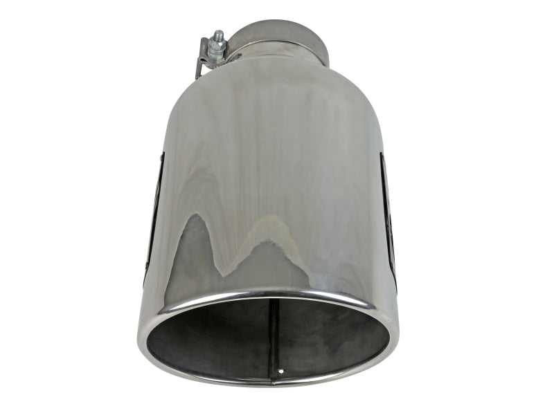 aFe Power MACH Force-Xp 304 Stainless Steel Clamp-on Exhaust Tip - Polished-thumbmail-6