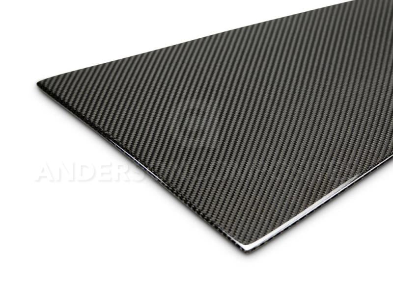 Anderson Composites 2015-2017 Ford Mustang Type -F Style Window Louvers - Flat-thumbmail-5
