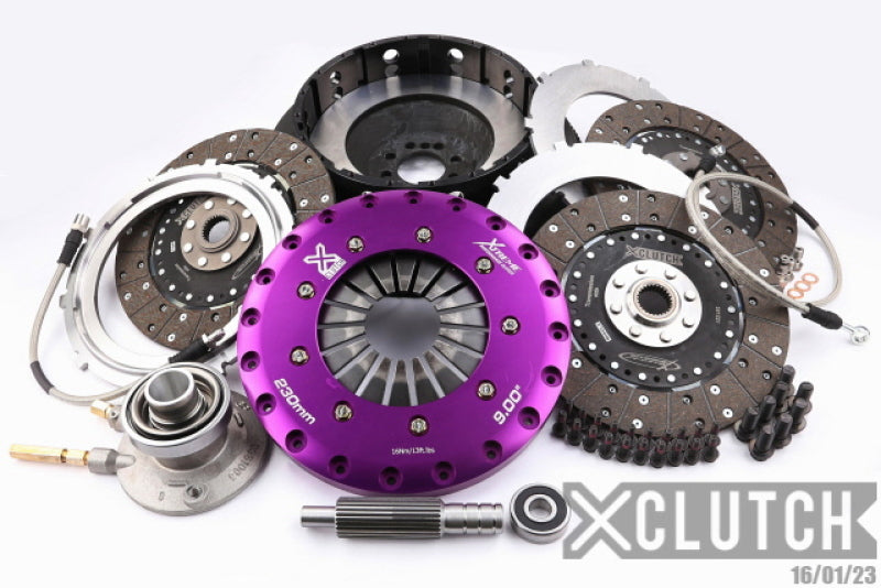 XClutch 09-15 Cadillac CTS V 6.2L 9in Triple Solid Organic Clutch Kit-thumbmail-1