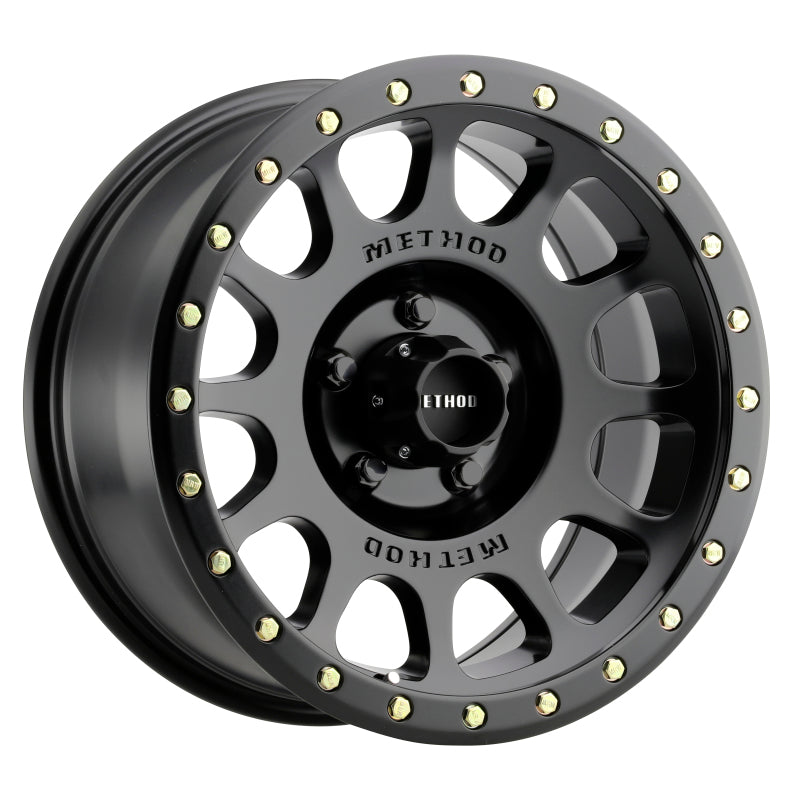 Method MR305 NV 16x8 0mm Offset 5x4.5 83mm CB Matte Black Wheel-thumbmail-1