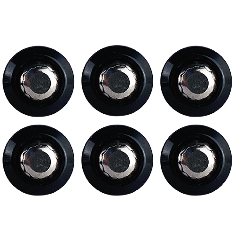 BLOX Racing New Fender Washers Kit M6 12pt - 6pc Large Diameter Black-thumbmail-3