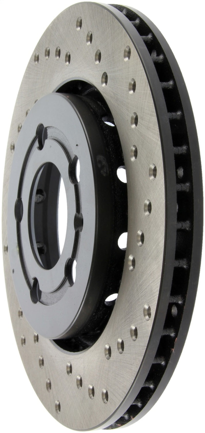 StopTech 03-05 VW Golf GTi (vented rear discs) Drilled Left Rear Rotor-thumbmail-7