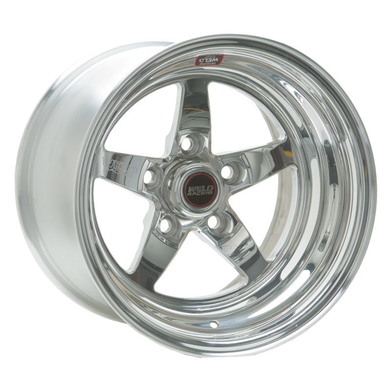 Weld S71 15x8.33 / 5x4.5 BP / 3.5in. BS Polished Wheel (Medium Pad) - Non-Beadlock-thumbmail-1