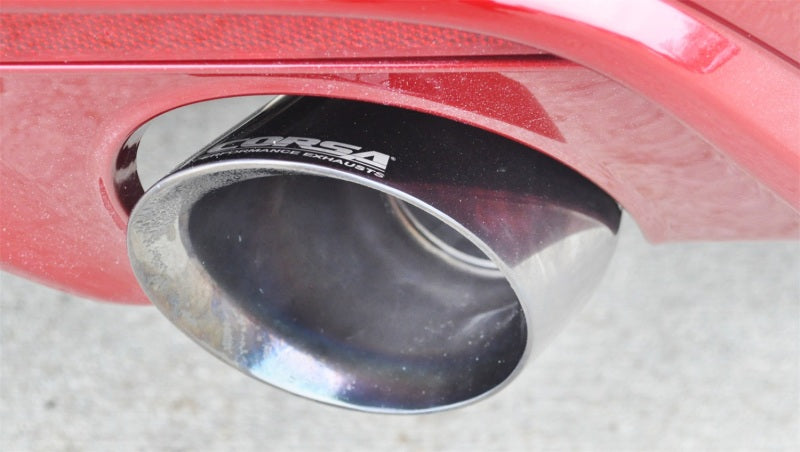Corsa 2015 Ford Mustang GT 5.0 3in Cat Back Exhaust, Polish Dual 4.5in Tip (Xtreme)-thumbmail-3