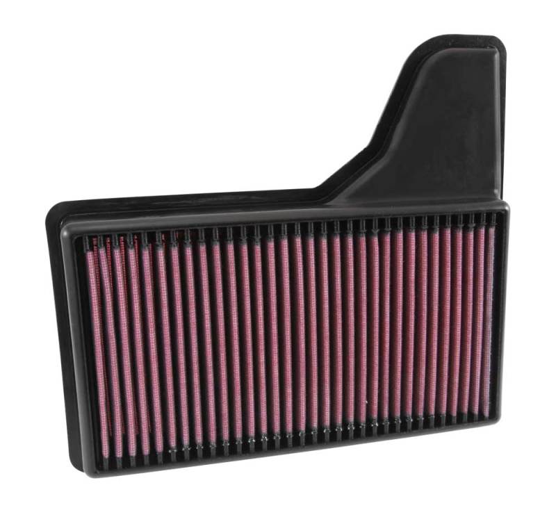 K&N Replacement Panel Air Filter for 2015 Ford Mustang 2.3L L4/3.7L V6/5.0L V8-thumbmail-2