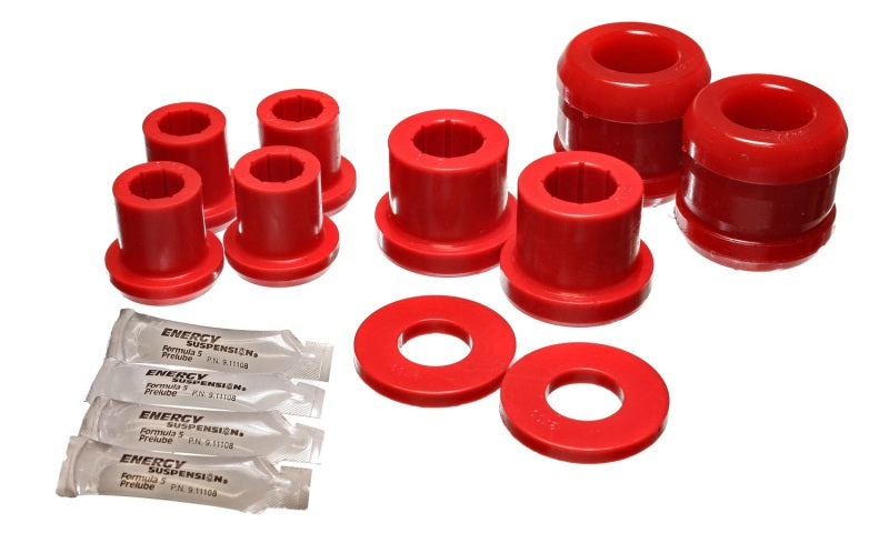 Energy Suspension 04-07 Mazda RX8 Red Front Control Arm Bushing Set-thumbmail-2