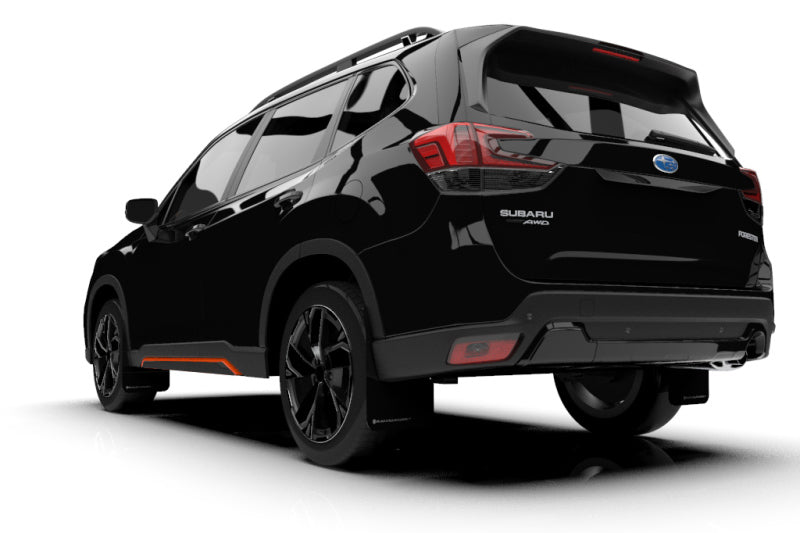 Rally Armor 19-21 Subaru Forester Black UR Mud Flap w/ Grey Logo-thumbmail-6