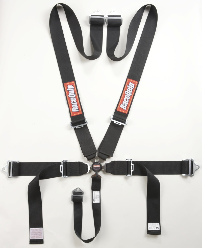 RaceQuip Black SFI CAMLOCK 5pt PD Lap Seat Belt-thumbmail-2