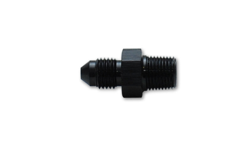 Vibrant -3 AN to 1/16in NPT Straight Adapter Fittings - Aluminum-thumbmail-1