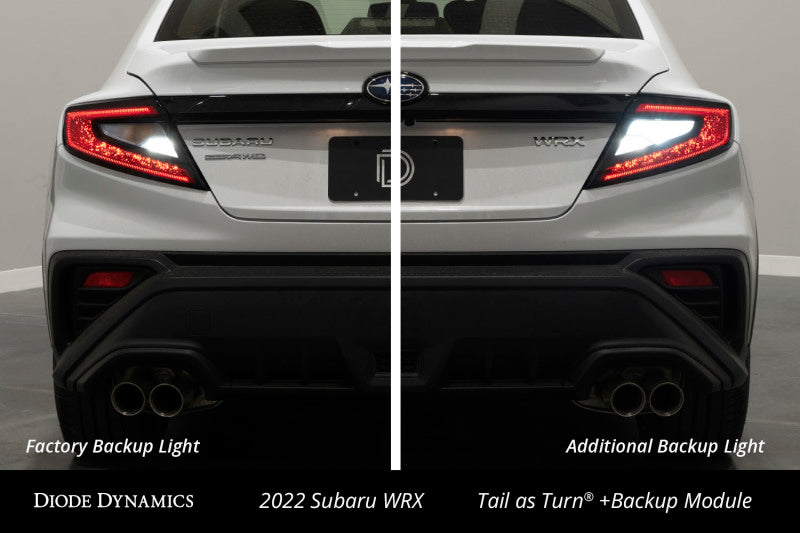 Diode Dynamics 22-23 Subaru WRX Tail as Turn w/ Backup Module