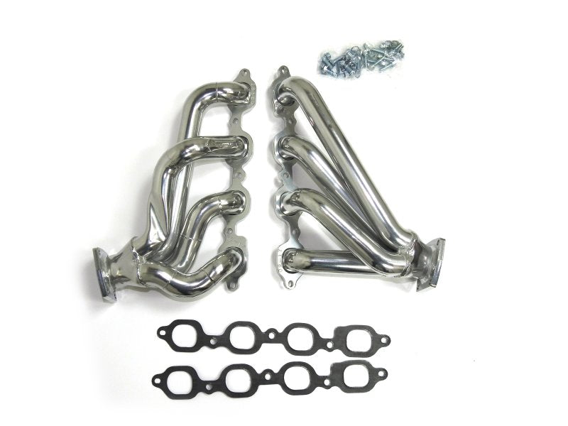 JBA 16-20 Chevrolet Camaro 6.2L LT 1-3/4in Primary Silver Ctd Cat4Ward Header (2016 Carb Exempt)-thumbmail-2